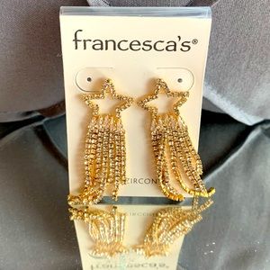 Francesca’s star earrings